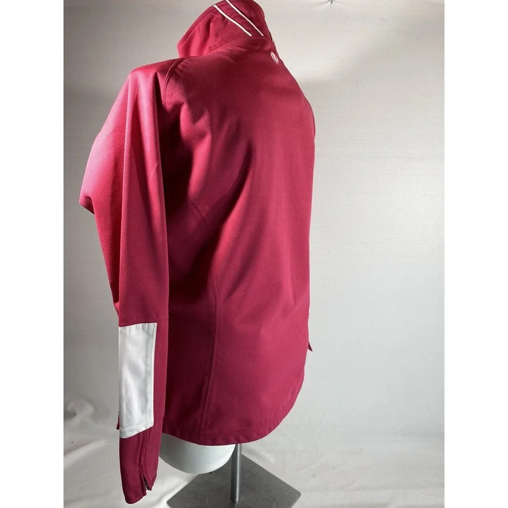Sunice Half‎ Zip Pullover Womens Large Pink Golfcore Athletic Outdoor Layer